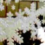 Polystyrene snowflakes, click here for more info.