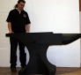 large polystyrene imitation anvil - light weight