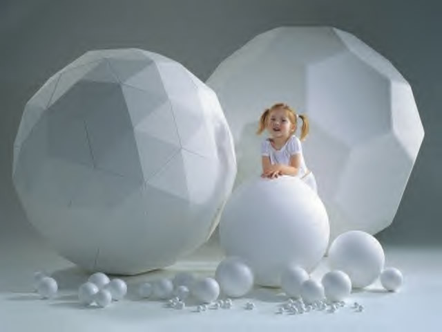 geodesic spheres.