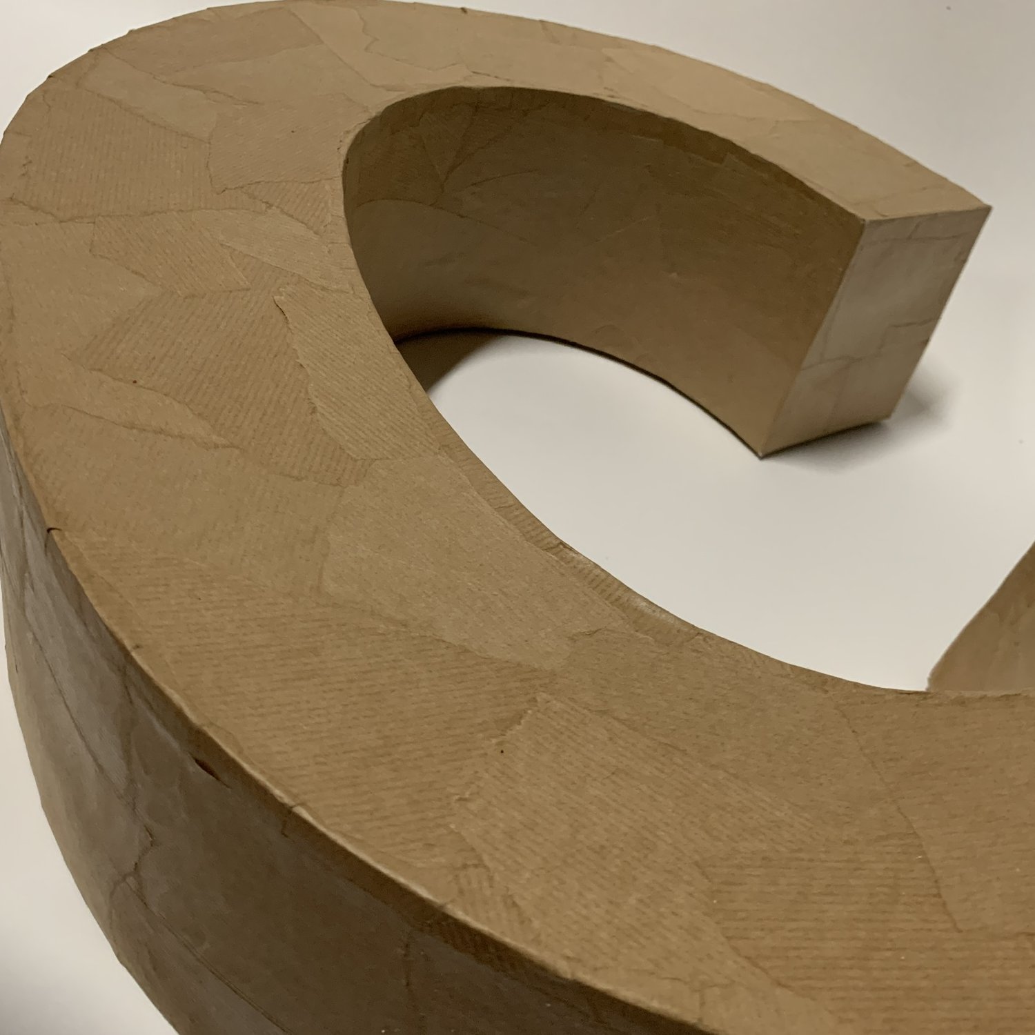 5cm Paper Mache Large Cardboard Letters Shapes & Signs 3D Craft Choose  Letter