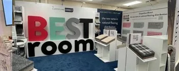 Best Room 3D letters for an exhibition stand