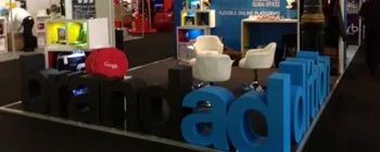 3D polystyrene letters for a Brand Addition exhibition stand