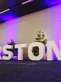 Large Silverstone letters used for Lap of Lights