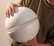 250 mm mmoulded polystyrene ( styrofoam ) ball / sphere 