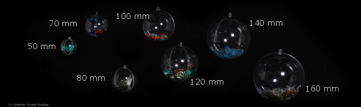 clear plastic balls, clear plastic ball, for decorations, and display. ideal for christmas, and displaying cosmetics, sweets, jewellery and other small gifts. 