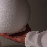 250 mm polystyrene ball / sphere