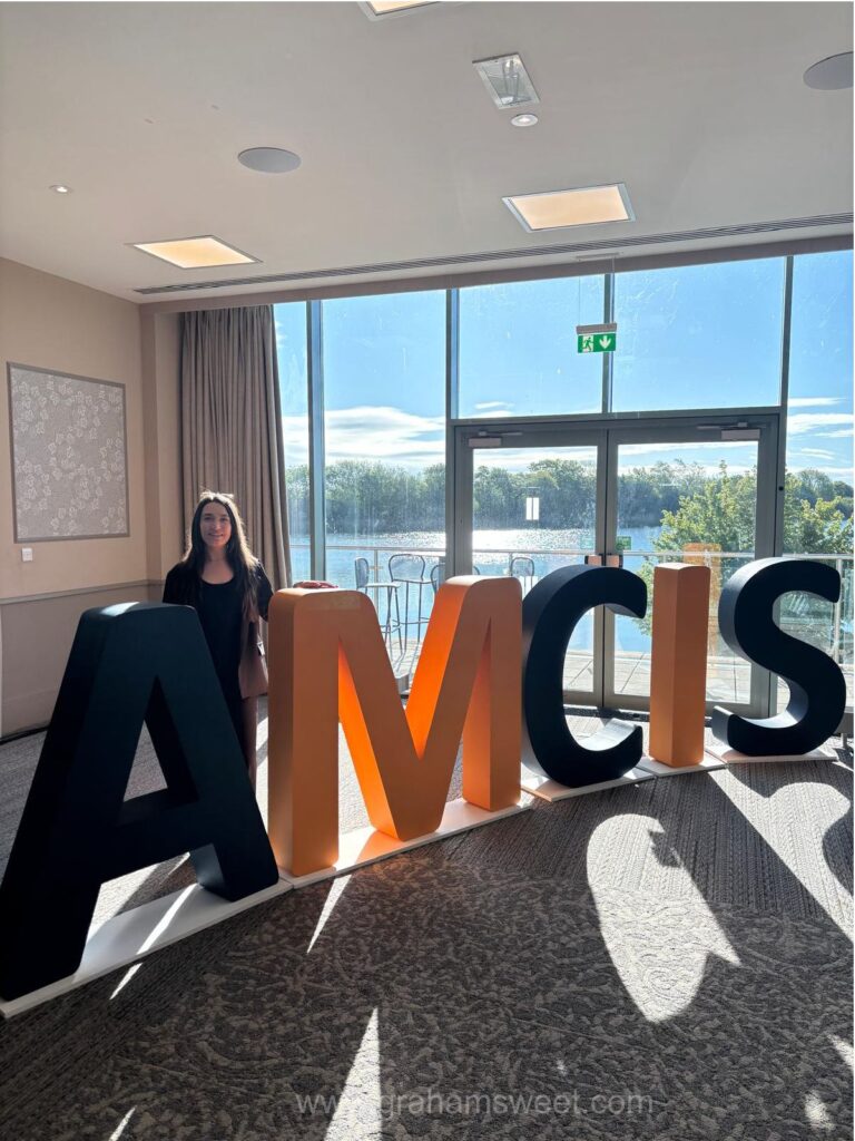 Large 3D letters Make a Statement at Conference