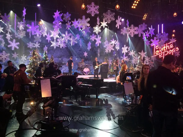 Christmas props produced for television and events