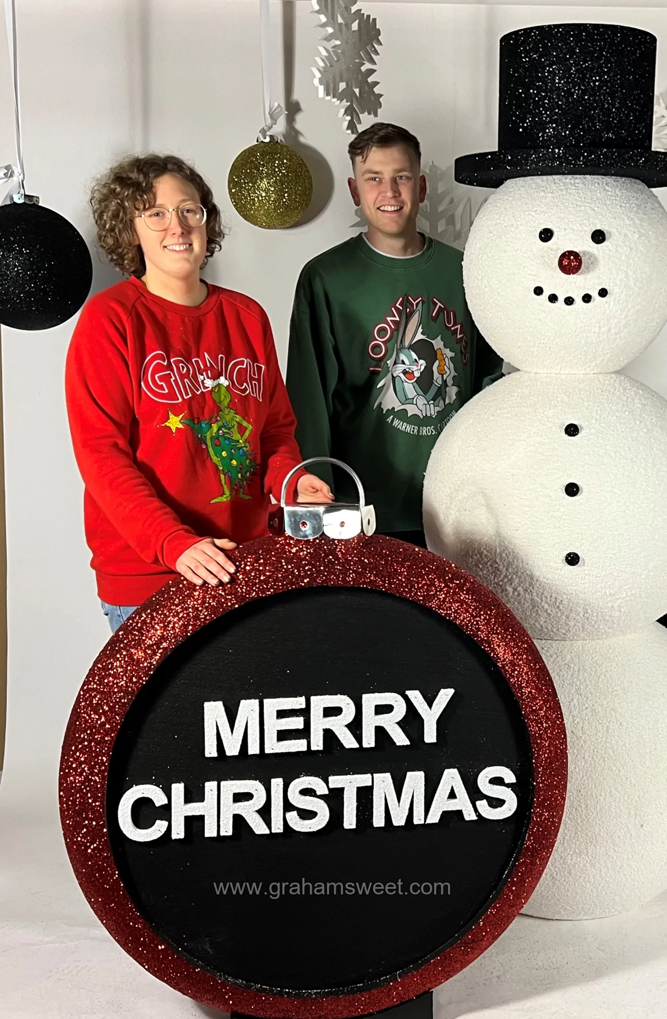 Branded Christmas event photo opportunity
