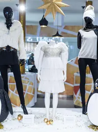 Bespoke Christmas retail display produced for an agency