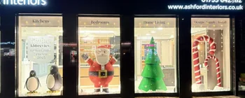 Father Christmas at Ashford Kitchens & Interiors
