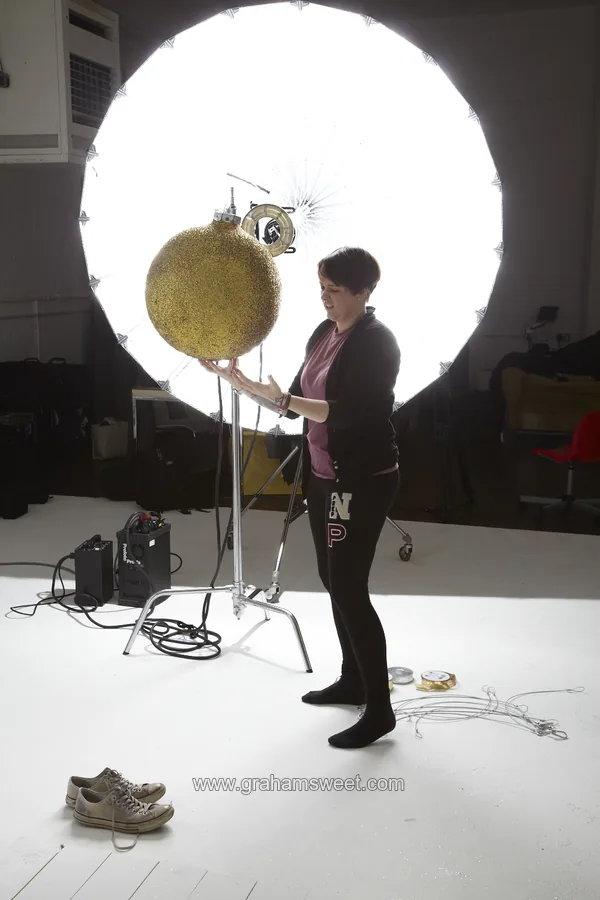 Christmas photoshoot for Boohoo