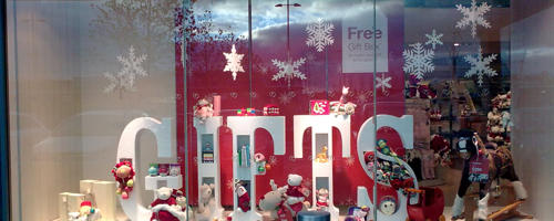Polystyrene Snowflakes - Christmas Display - Manufactured Polystyrene Snowflakes - Christmas Display - Manufactured
