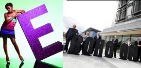 Polystyrene letters for event theming, weddings, product launches etc..