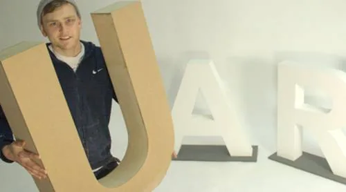 3D wooden MDF and plywood letters