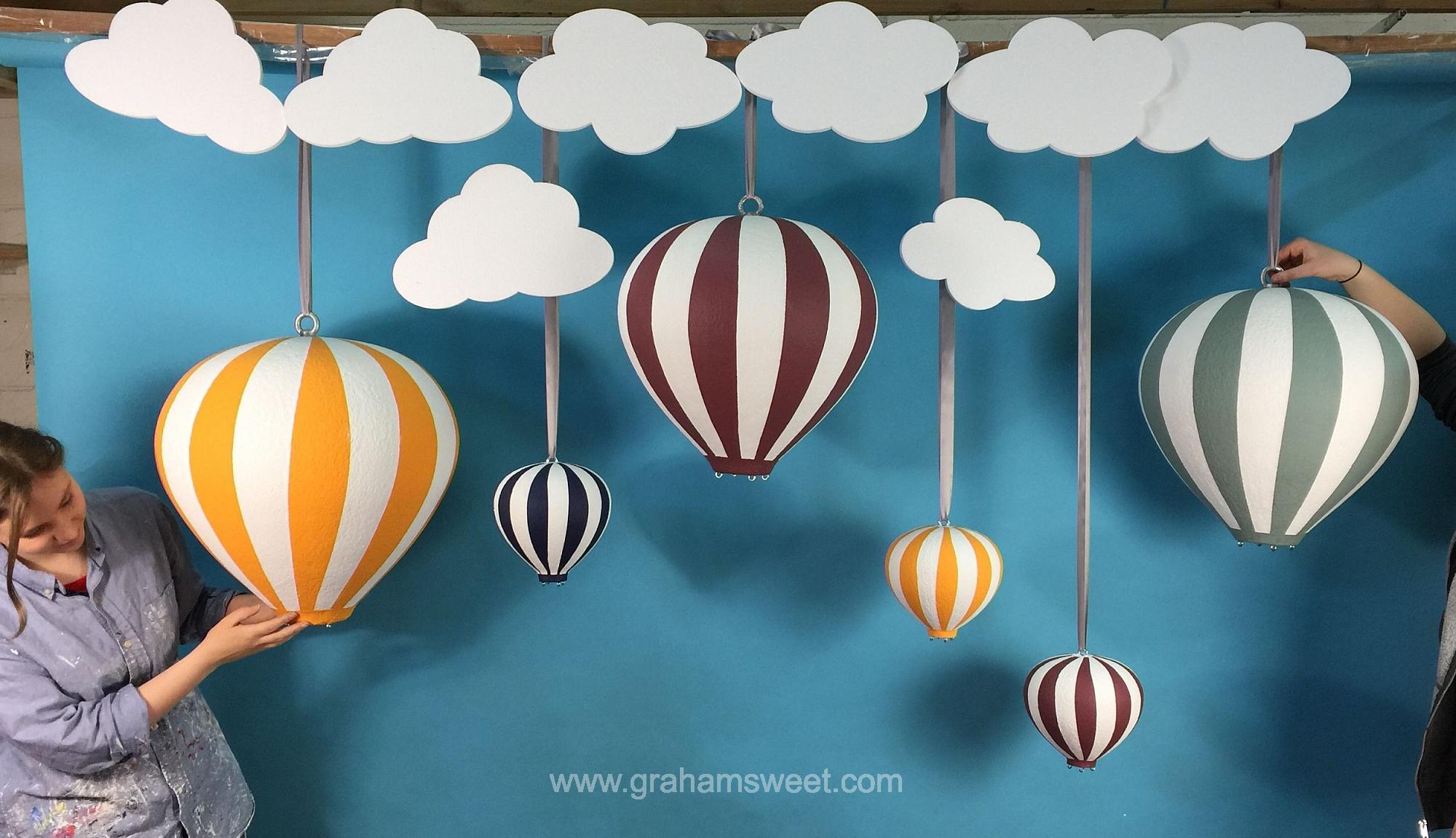 3d model hot air balloons