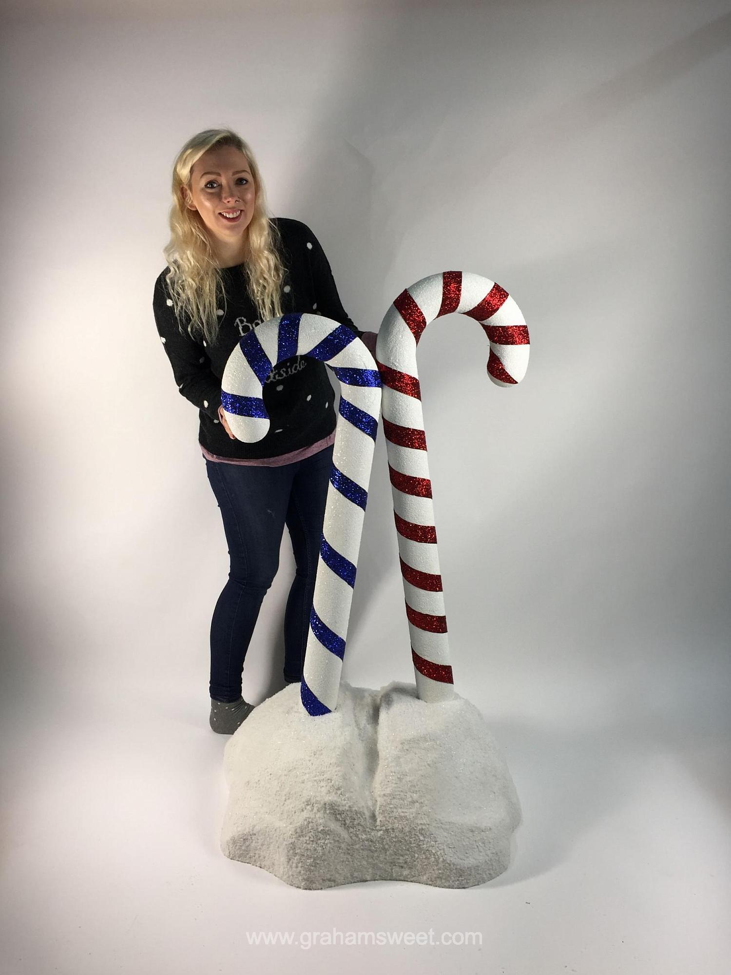 giant christmas candy canes