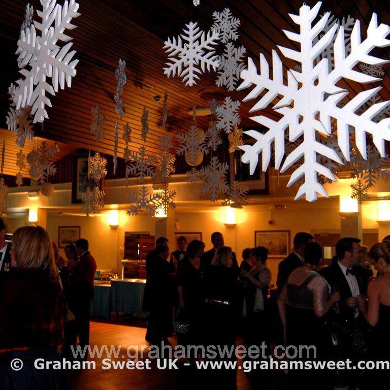 Royal Navy Christmas Ball - Polystyrene Snowflakes