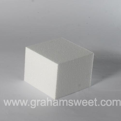 plain white polystyrene block 100x80