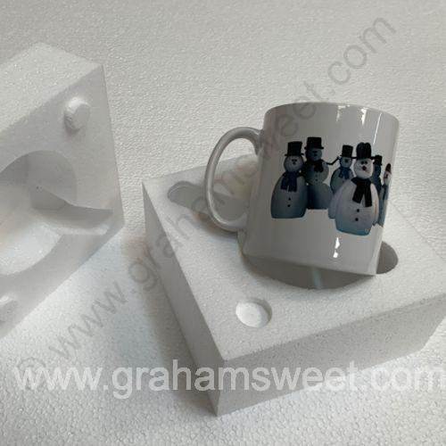 polystyrene mug packing protector