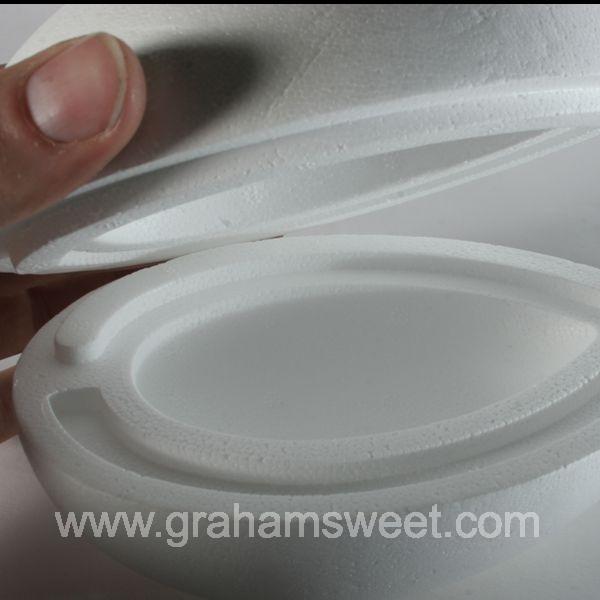 155 mm polystyrene egg