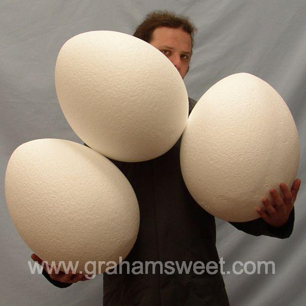 450 mm polystyrene eggs