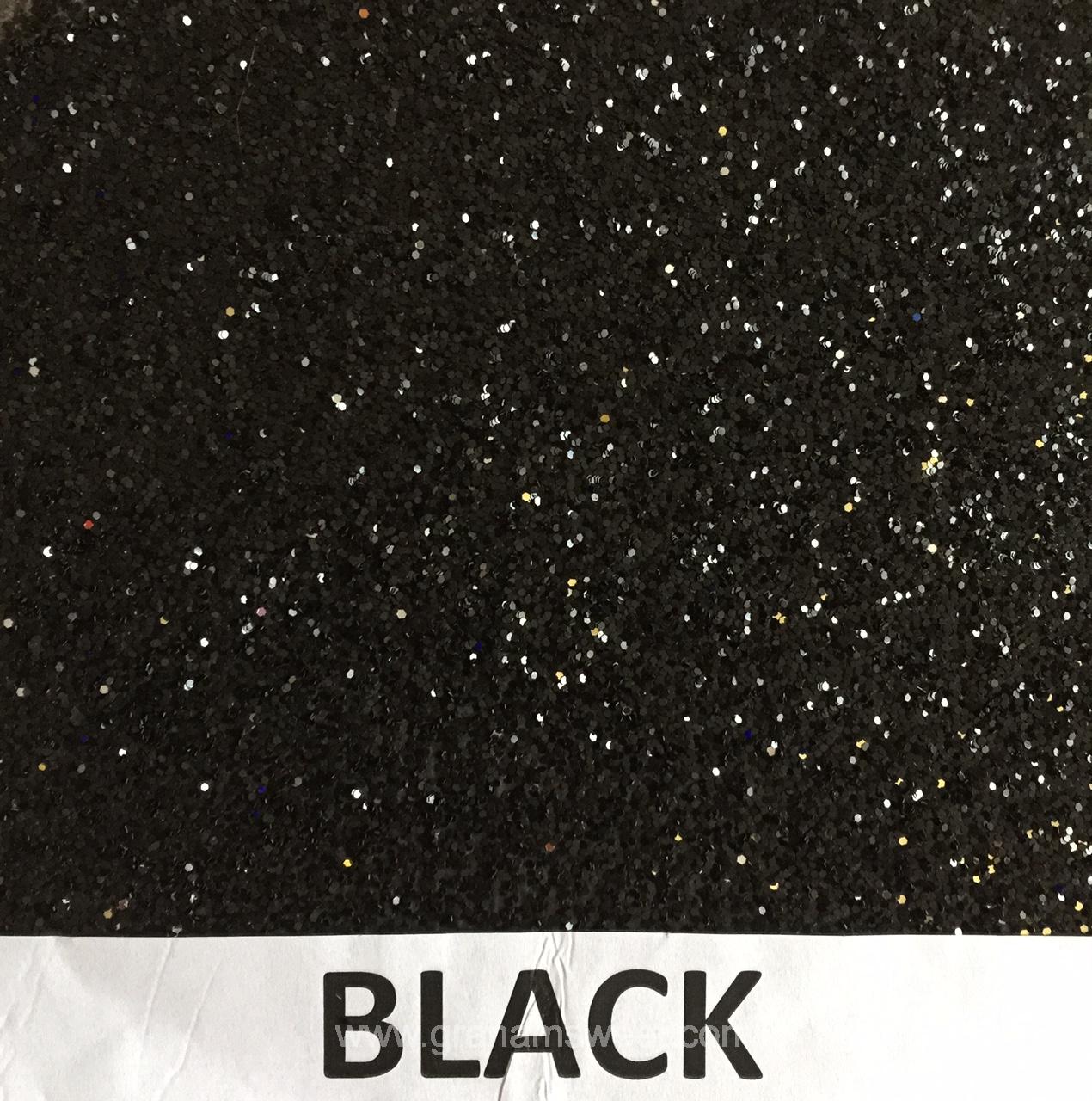 Black Glitter