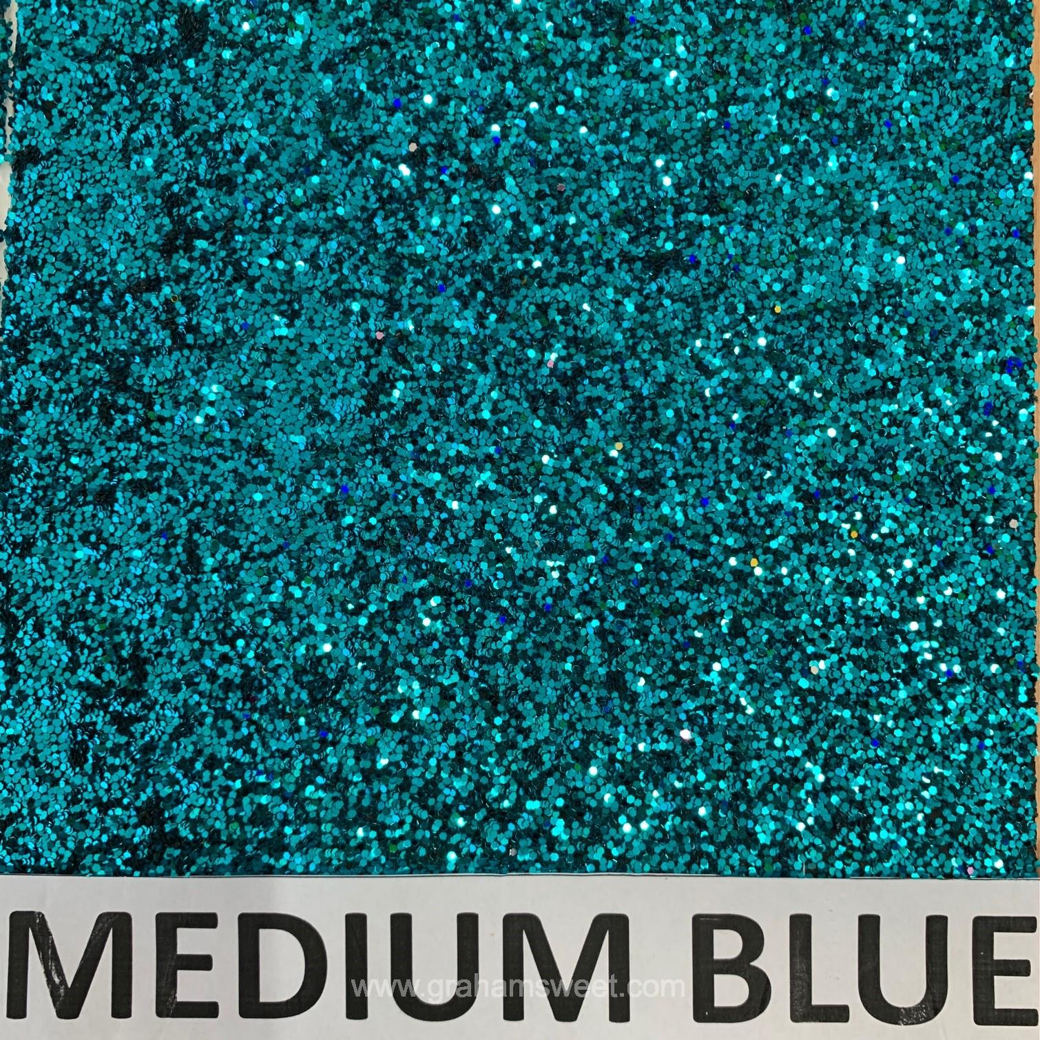 Medium Blue Glitter