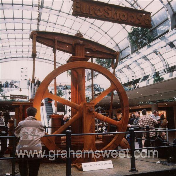 5m high - Rustlite polystyrene Beam Engine