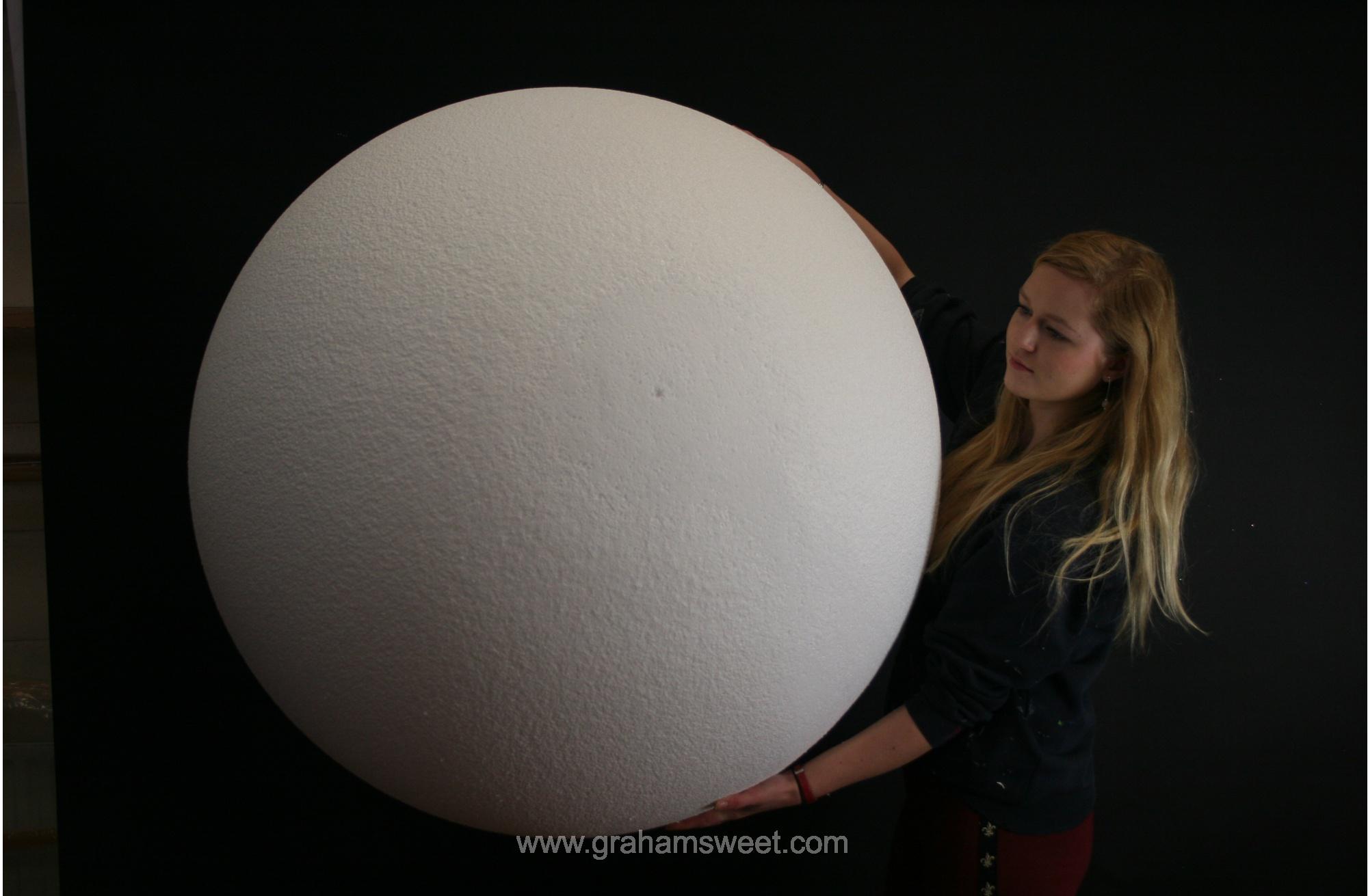 solid 1000mm polystyrene ball
