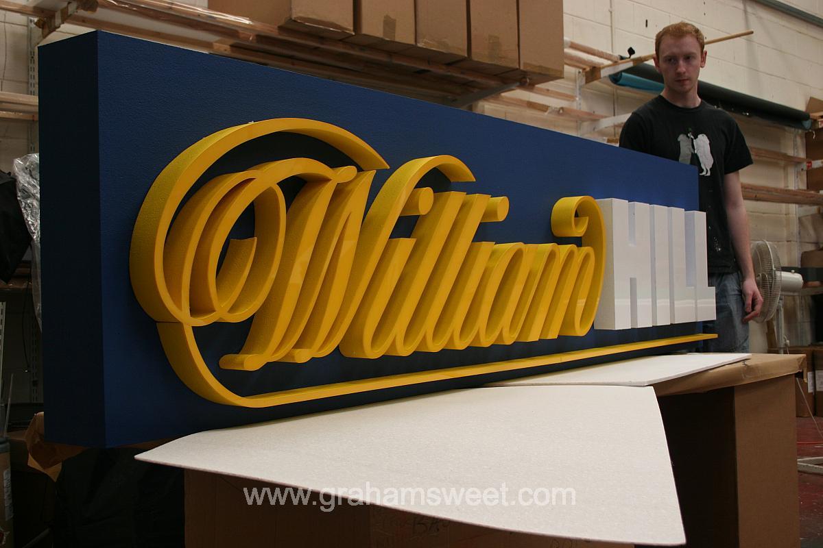 polystyrene logo - William Hill