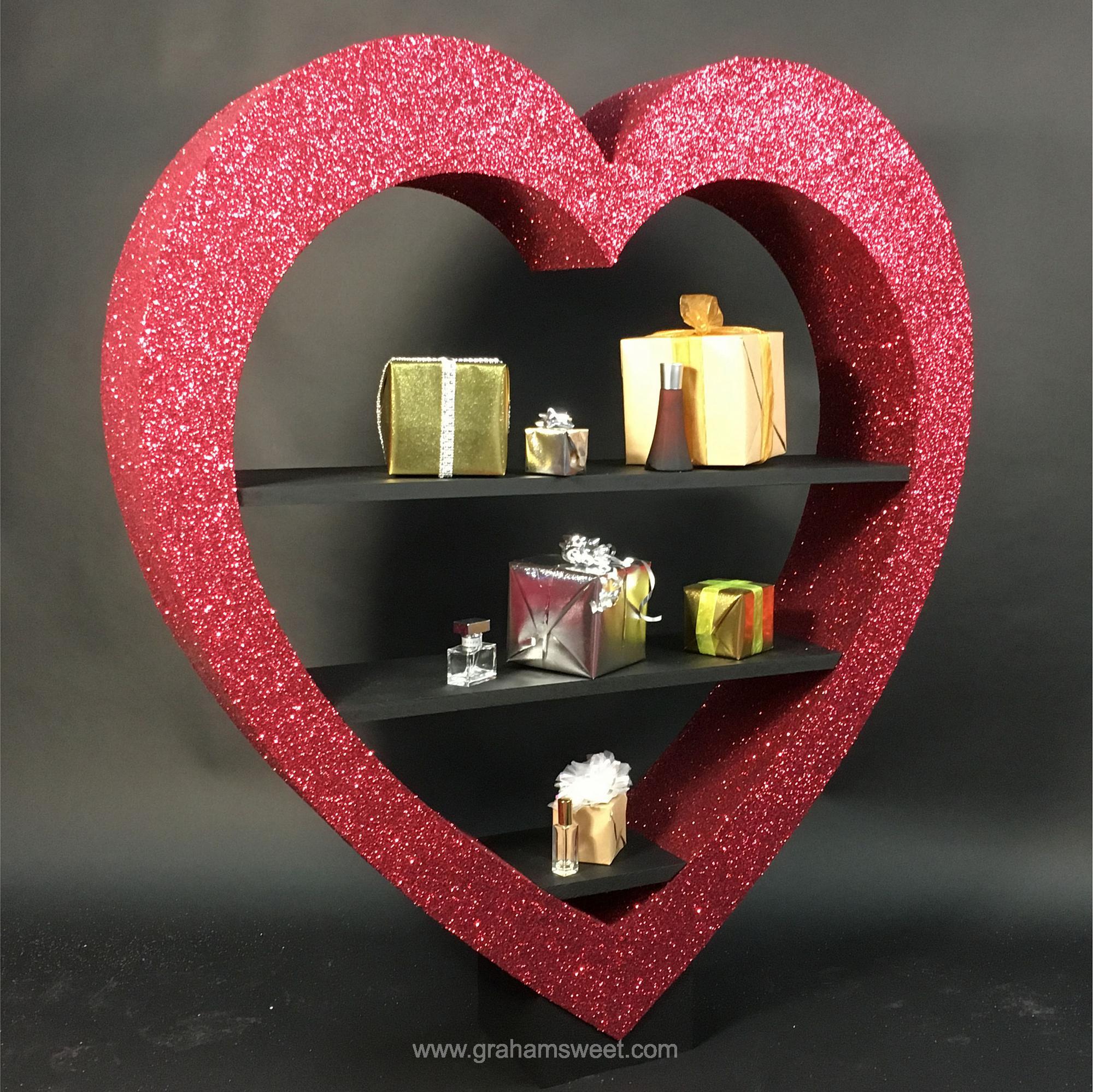 heart-shelf standing