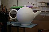 large polystyrene teapot