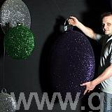 semi 3d squashed baubles