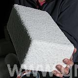 snowblock close up