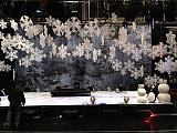 selection of hanging snowflakes