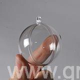 clear plastic balls