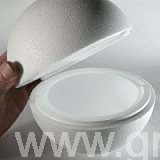 plain white polystyrene ball 140mm