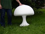 900mm tall x 700 mm diameter Polystyrene Mushroom