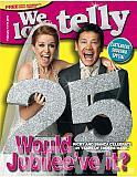 we love telly - glittered letters