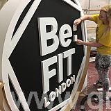 polystyrene logo - be fit