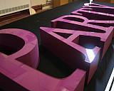 pantone matched - acrylic faced letters
