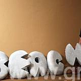 pebble letters