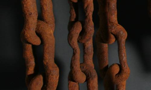 lightweight chain sculptures for film props