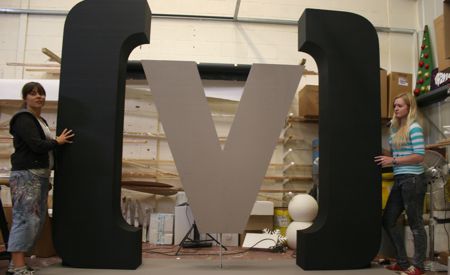 polystyrene letters