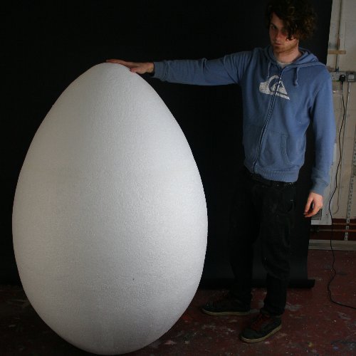 1500 mm tall polystyrene egg