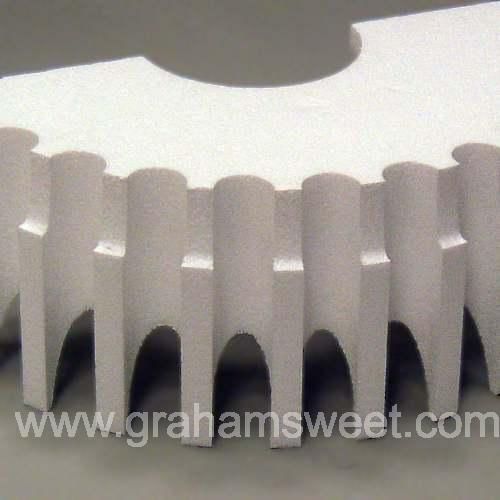 Polystyrene shapes - technical cutting