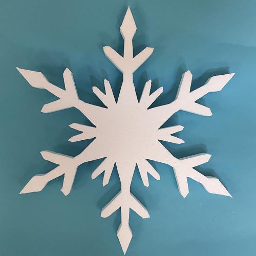 1500mm - pack of 1 Snowflakes SF95V - Plain White