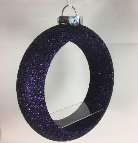 500mm (approx. 20 inches) Curved Bauble Shelf