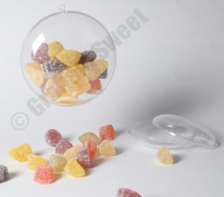 110 mm diameter Clear Plastic Medallion. Box of 300pcs. Equivalent of  ?1.7 each.